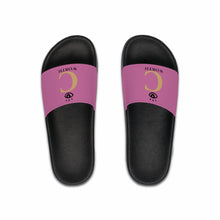 Load image into Gallery viewer, I C WORTH Men&#39;s Hot Pink Slide Sandals