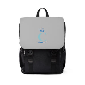 I C Worth Casual Shoulder Light Grey Backpack
