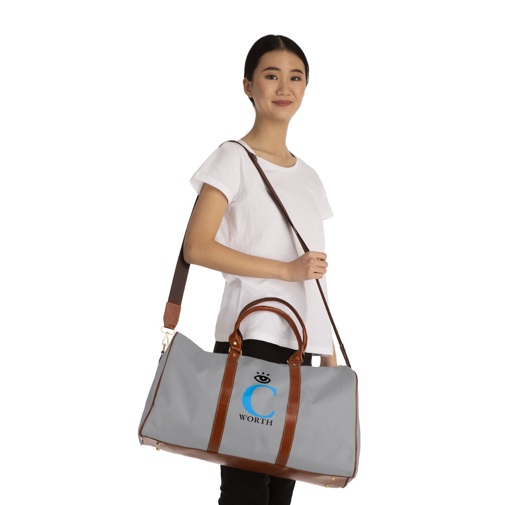 I C WORTH Waterproof Grey Travel Bag