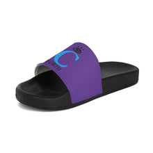 Load image into Gallery viewer, I C WORTH Women&#39;s Purple Slide Sandals
