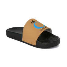 Load image into Gallery viewer, I C WORTH Women&#39;s Tan Slide Sandals