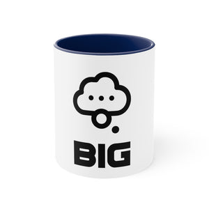 Think BIG Accent Coffee Mug, 11oz