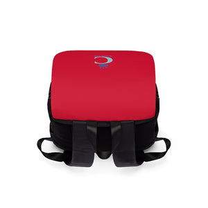 I C Worth Casual Shoulder Strawberry Red Backpack