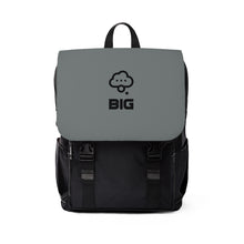 Load image into Gallery viewer, Think BIG Unisex Grey Casual Shoulder Backpack
