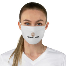 Load image into Gallery viewer, MENTALAIRE Fabric White Face Mask