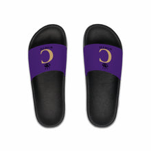 Load image into Gallery viewer, I C WORTH Men&#39;s Purple Slide Sandals