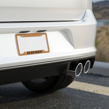 Load image into Gallery viewer, I C WORTH Tan License Plate Frame