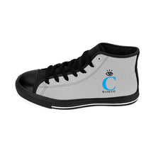 Load image into Gallery viewer, I C WORTH Men&#39;s Light Grey High-top Sneakers