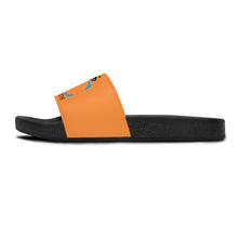 Load image into Gallery viewer, I C WORTH Women&#39;s Orange Slide Sandals