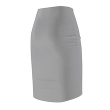 Load image into Gallery viewer, MENTALAIRE Women&#39;s Grey Pencil Skirt