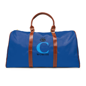I C WORTH Waterproof Blue Travel Bag