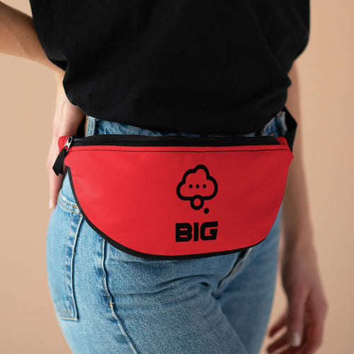 Think BIG Red Fanny Pack