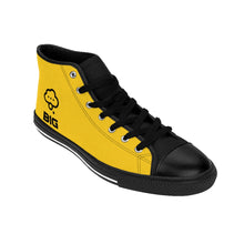 Load image into Gallery viewer, Think BIG Men&#39;s Yellow High-top Sneakers
