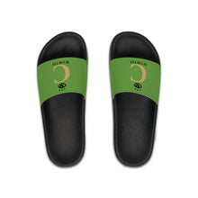 Load image into Gallery viewer, I C WORTH Men&#39;s Mint Green Slide Sandals