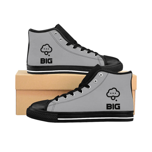 Think BIG Men's Grey High-top Sneakers