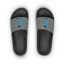 Load image into Gallery viewer, I C WORTH Women&#39;s Dark Grey Slide Sandals
