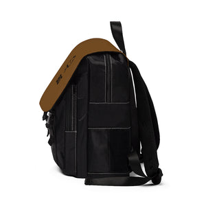 Think BIG Unisex Brown Casual Shoulder Backpack