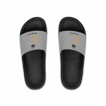 Load image into Gallery viewer, I C WORTH Men&#39;s Light Grey Slide Sandals