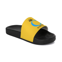 Load image into Gallery viewer, I C WORTH Women&#39;s Yellow Slide Sandals