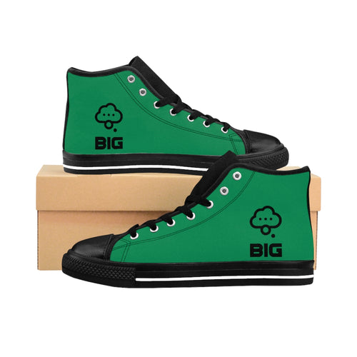 Think BIG Men's Green High-top Sneakers