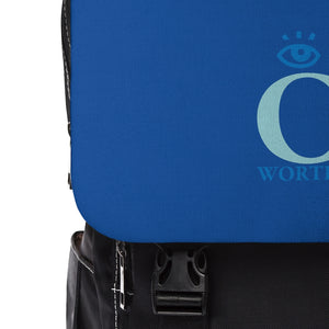 I C Worth Casual Shoulder Blue Backpack