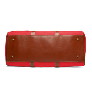 I C WORTH Waterproof Red Travel Bag