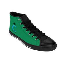 Load image into Gallery viewer, I C WORTH Women&#39;s Green High-top Sneakers