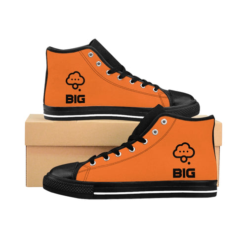 Think BIG Men's Orange High-top Sneakers