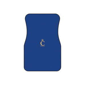 I C WORTH Dark Blue Car Mats (Set of 4)