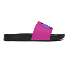 Load image into Gallery viewer, I C WORTH Women&#39;s Hot Purple Slide Sandals
