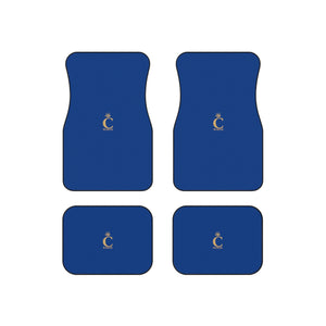 I C WORTH Dark Blue Car Mats (Set of 4)