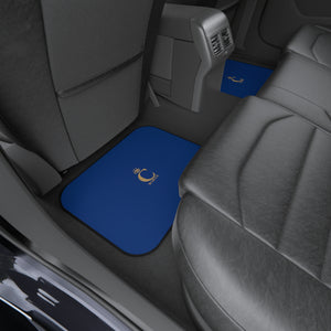 I C WORTH Dark Blue Car Mats (Set of 4)