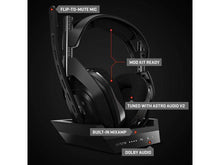 Load image into Gallery viewer, ASTRO Gaming A50 Wireless headset + Base Station for PS5, PS4 and PC - Black/Silver