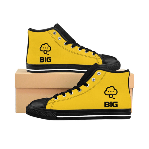 Think BIG Men's Yellow High-top Sneakers
