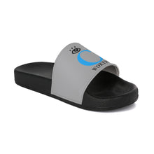 Load image into Gallery viewer, I C WORTH Women&#39;s Grey Slide Sandals
