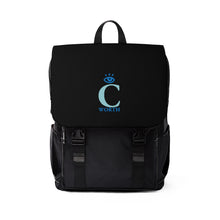 Load image into Gallery viewer, I C Worth Casual Shoulder Black Backpack