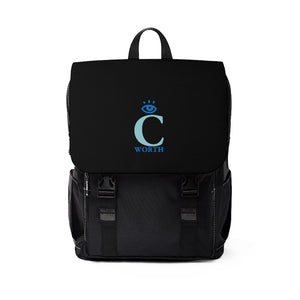 I C Worth Casual Shoulder Black Backpack
