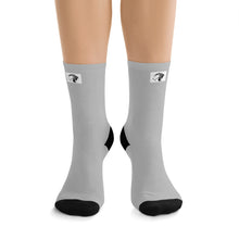 Load image into Gallery viewer, CORNELIUS WORTHAM Grey DTG Socks