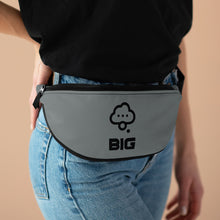 Load image into Gallery viewer, Think BIG Dark Grey Fanny Pack