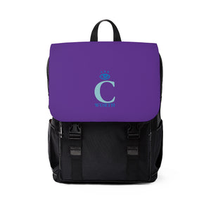 I C Worth Casual Shoulder Purple Backpack
