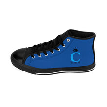 Load image into Gallery viewer, I C WORTH Women&#39;s Blue High-top Sneakers