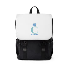 Load image into Gallery viewer, I C Worth Casual Shoulder White Backpack