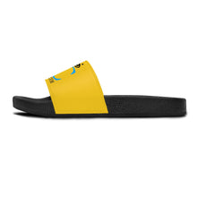 Load image into Gallery viewer, I C WORTH Women&#39;s Yellow Slide Sandals