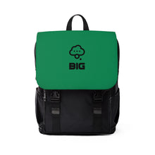 Load image into Gallery viewer, Think BIG Unisex Green Casual Shoulder Backpack