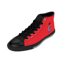 Load image into Gallery viewer, I C WORTH Women&#39;s Red High-top Sneakers