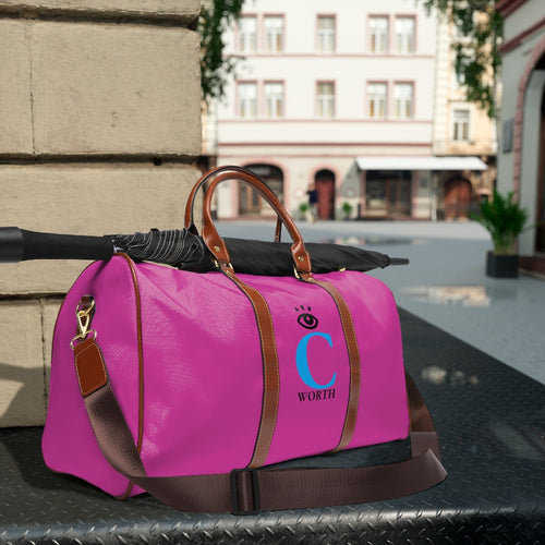 I C WORTH Waterproof Hot Purple Travel Bag