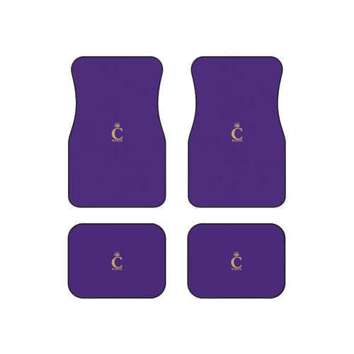 I C WORTH Purple Mats (Set of 4)