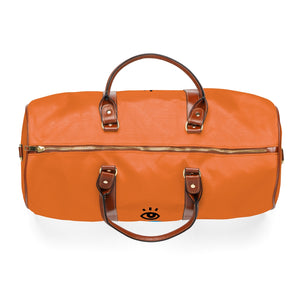 I C WORTH Waterproof Texas Orange Travel Bag