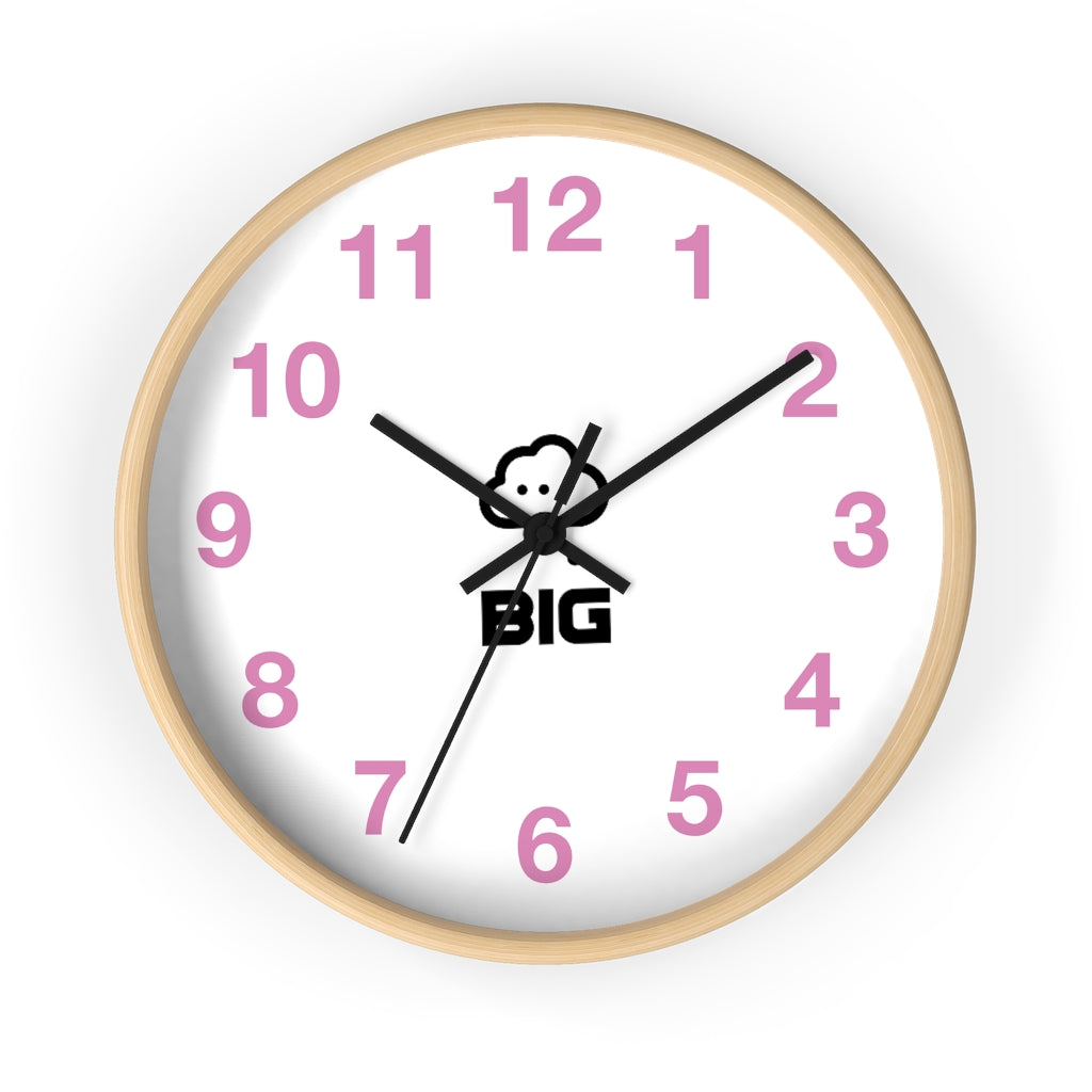 Think BIG Wall clock Passion Fruit Numbers