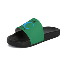 Load image into Gallery viewer, I C WORTH Women&#39;s Green Slide Sandals